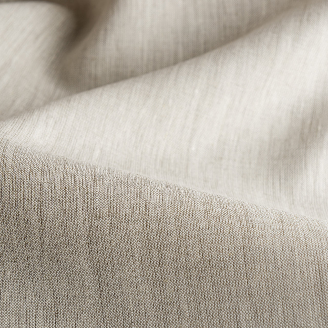 Natural Medium Weight Linen Fabric by the Meter - 100% French Natural - Width 133 cm, 267 cm