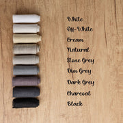 color: White, color: Cream, color: Natural, color: Stone Grey, color: Dim Grey, color: Dark Grey, color: Charcoal, color: Black