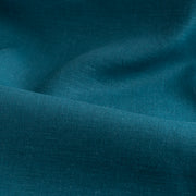 Peacock Blue Linen Fabric by the Meter - 100% French Natural - Width 133 cm, 267 cm
