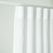 Wavefold Linen Curtain with Blackout Lining
