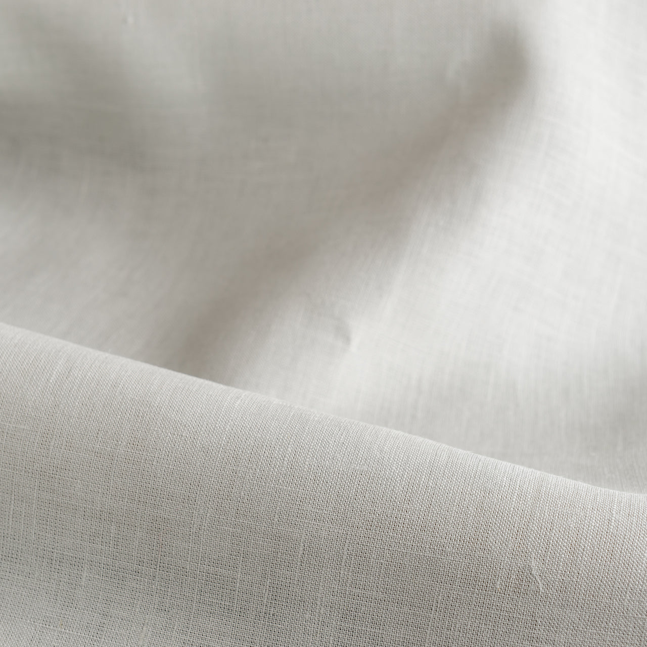 Stone Grey Linen Fabric by the Meter - 100% French Natural - Width 133 cm, 267 cm