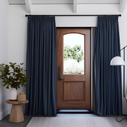 Thermal Insulated Door Curtain in Royal Blue Colour