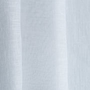 White Linen Sheer Fabric by the Meter - 100% French Natural - Width 133 cm, 267 cm