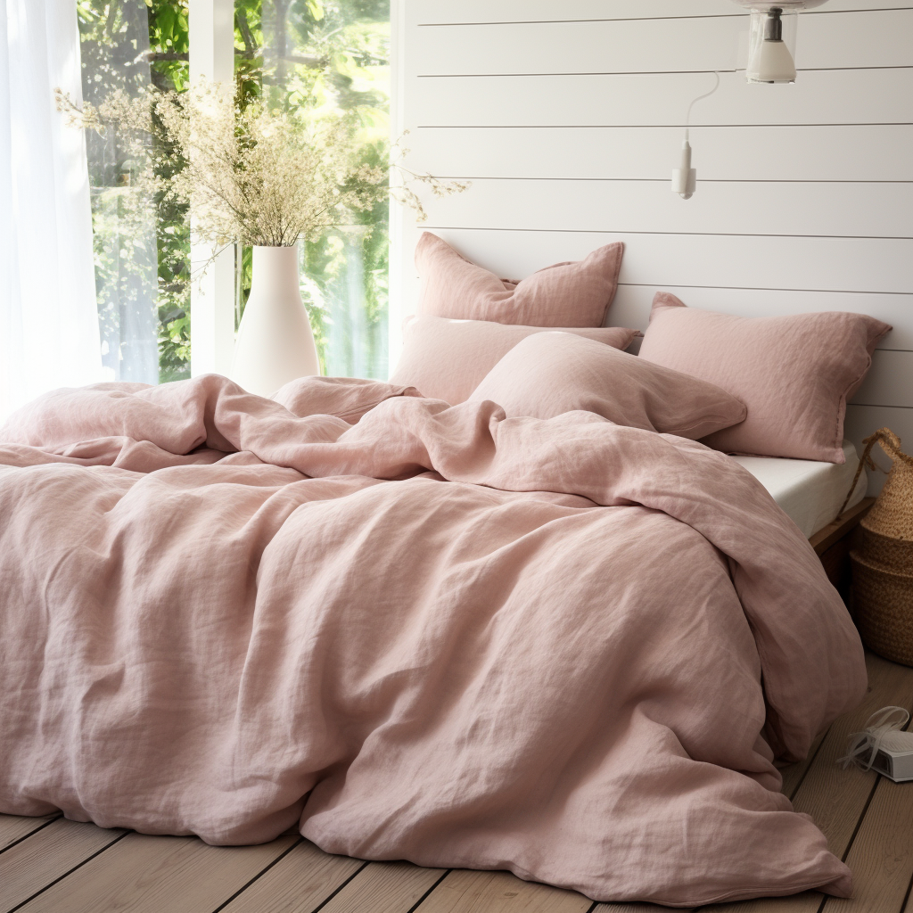 Dusty Pink Duvet Cover.
Colour: Dusty Pink