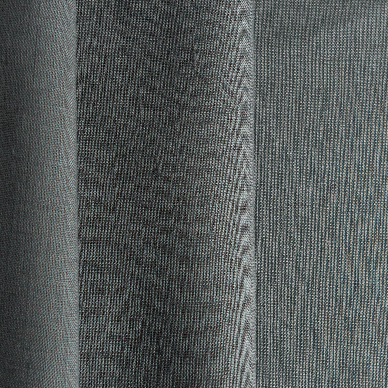 Iron Grey Linen Fabric by the Meter - 100% French Natural - Width 133 cm, 267 cm