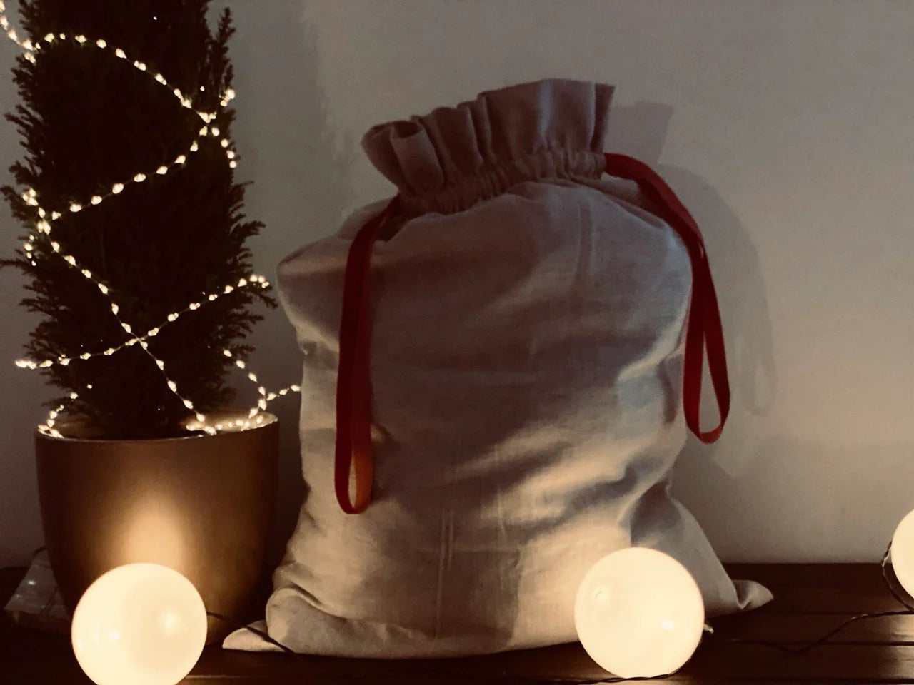 Natural Linen Wrap