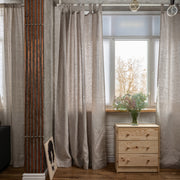 Linen Tab Top Curtain