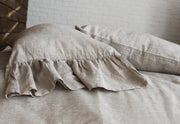 Linen Ruffles Pillowcases