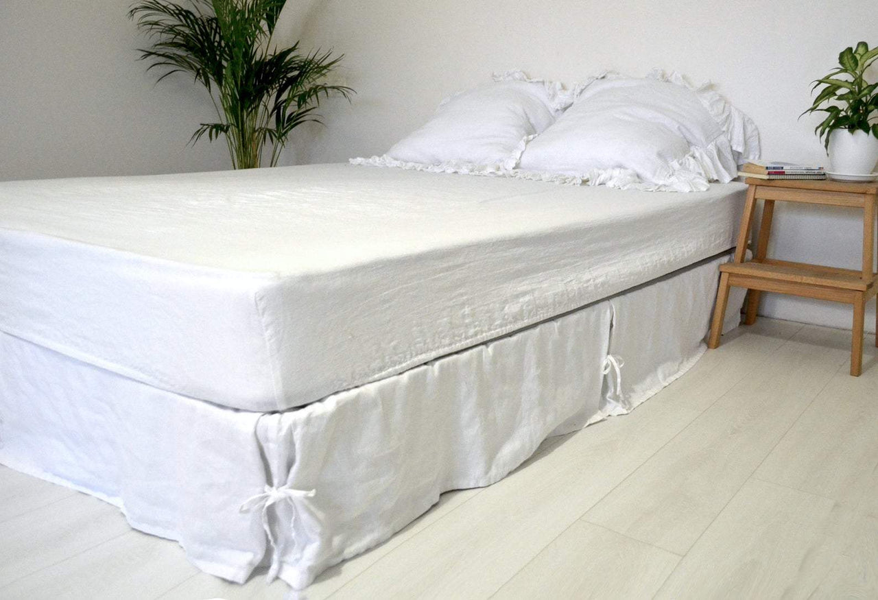 Linen Bed Valance 